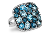 A242-50398: LDS RG 3.67 BLUE TOPAZ 3.94 TGW