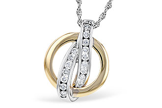 A327-94034: NECKLACE .25 TW
