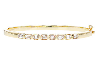 A328-84961: BANGLE 2.00 TW EMERALD CUTS