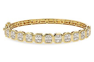 A329-73161: BANGLE .81 TW BAGUETTE 1.00 TW