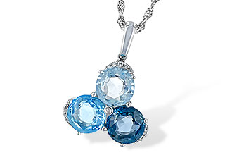 B244-28634: NECK 4.01 BLUE TOPAZ 4.06 TGW