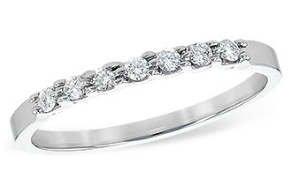 C244-33170: LDS DIA WED RG .12 TW (7 STONES)
