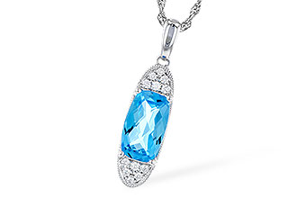 C328-82216: NECK 2.02 BLUE TOPAZ 2.12 TGW