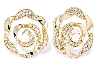 C328-84943: EARRINGS .25 TW