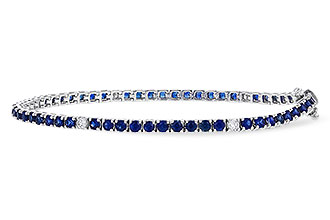 D329-74070: BRACELET 3.27 TW SAPP 3.52 TGW (7")