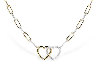 E328-85825: NECKLACE .52 TW