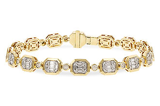 E329-73143: BRACELET 1.02 BAG 1.30 TW (7")