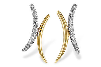 E329-77706: EARRINGS .15 TW