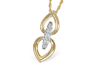 F327-93152: NECKLACE .22 TW