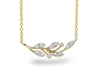 G329-75824: NECKLACE .32 TW (18")