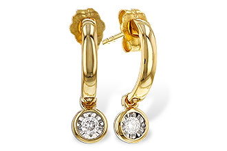 G329-79506: EARRINGS .10 TW