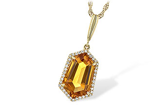 H245-19497: NECK 3.66 CITRINE 3.80 TGW