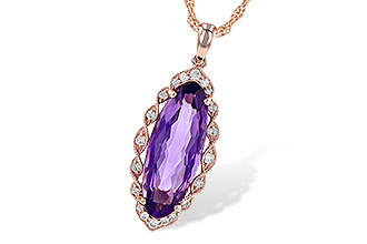 K245-25833: NECK 3.60 AMETHYST 3.74 TGW