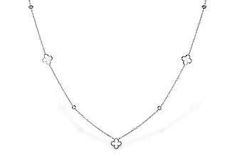 K329-74961: NECKLACE .20 TW (18")