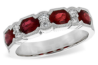 L245-20433: LDS WED RG 1.66 RUBY 1.84 TGW (5x4MM RUBY)