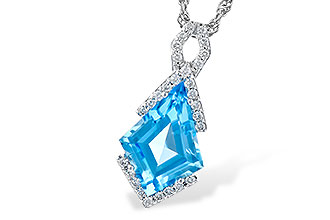 L327-93097: NECK 2.40 BLUE TOPAZ 2.53 TGW