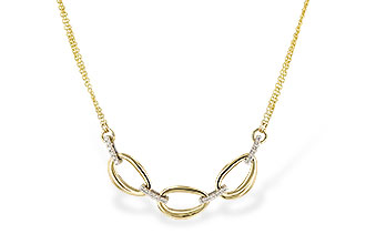 L329-74015: NECKLACE .25 TW (18")