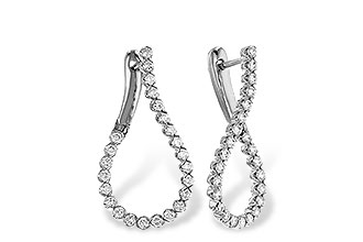 L329-79506: EARRINGS 1.00 TW