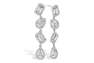 M327-94933: EARR .12 TW BAGUETTES .70 TW