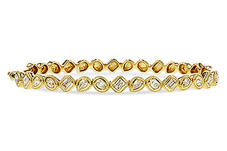 M329-80442: BANGLE 1.00 TW FANCY CUT DIAS